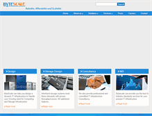 Tablet Screenshot of bytescale.in